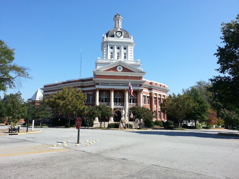 The Morgan County Courthouse as a Landmark