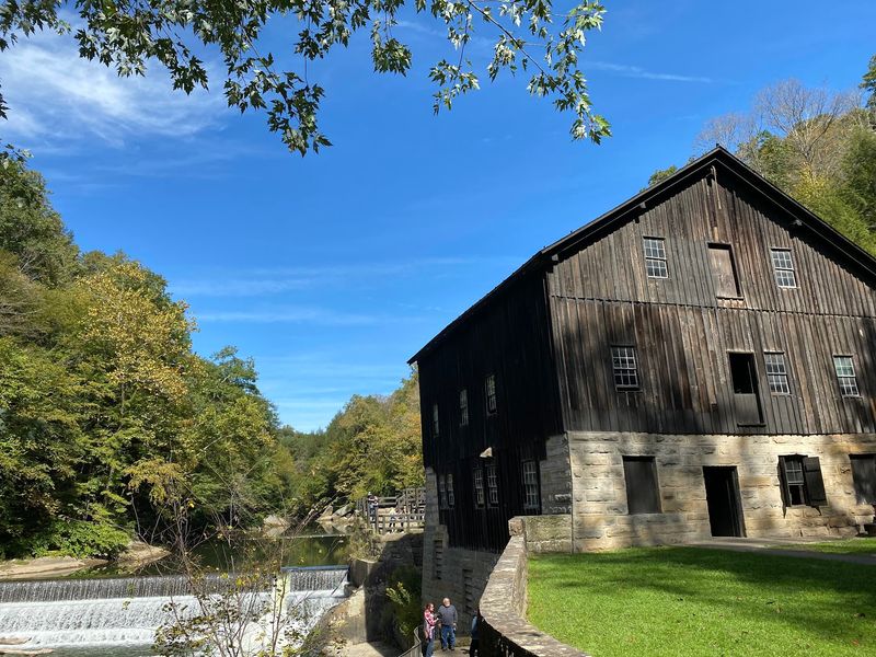The Old Mill and Its Grinding Past The Old Mill and Its Grinding Past