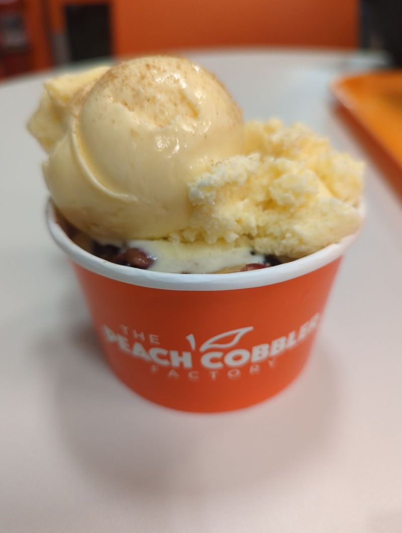 The Original Peach Cobbler and Its Buttery Biscuit The Original Peach Cobbler and Its Buttery Biscuit