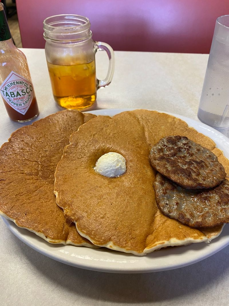 The Pancakes That Cover The Plate