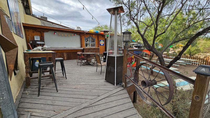 The Porch And Outdoor Bar Where Waits Turn Fun