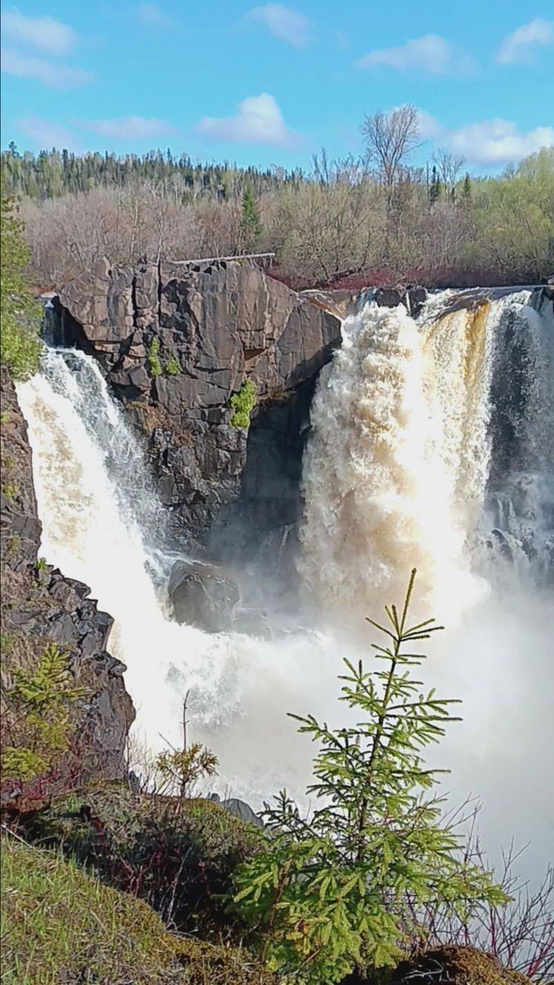 The Raw Power of a 120-Foot Plunge