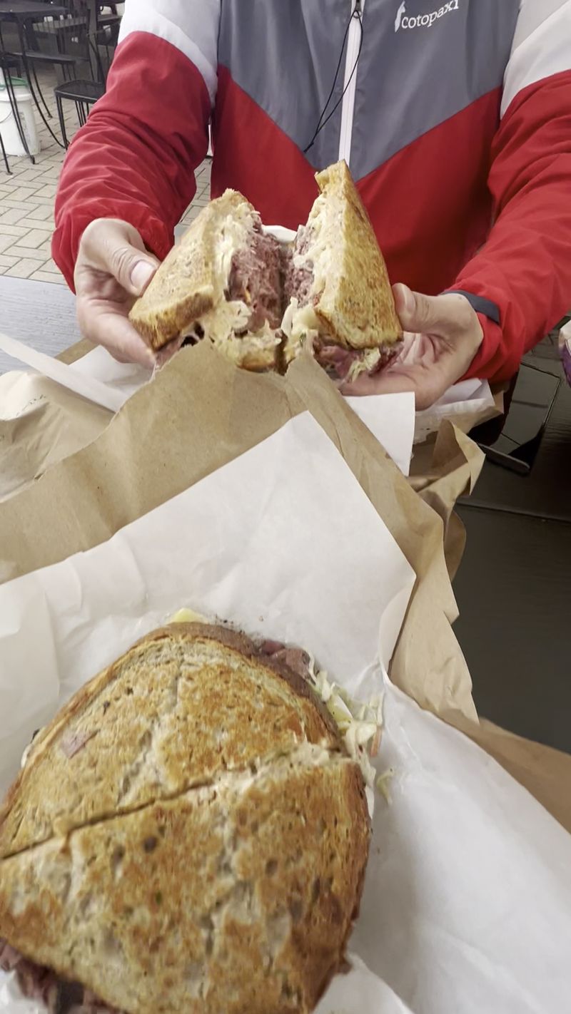 The Reuben That Overflows The Plate