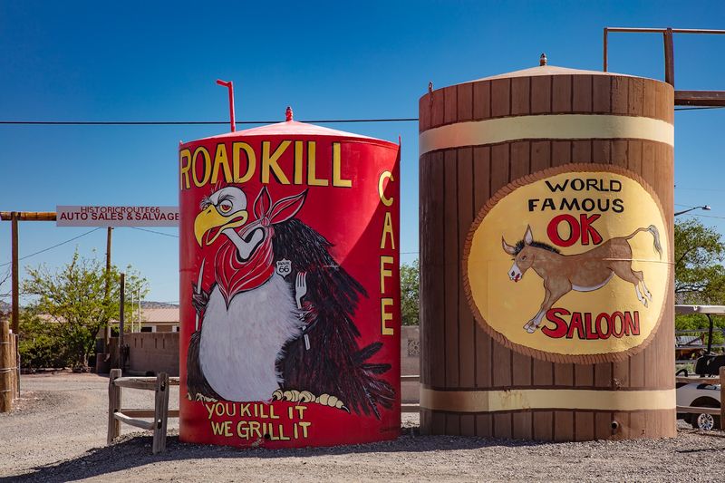 The Roadkill Cafe/O.K. Saloon, Seligman, AZ