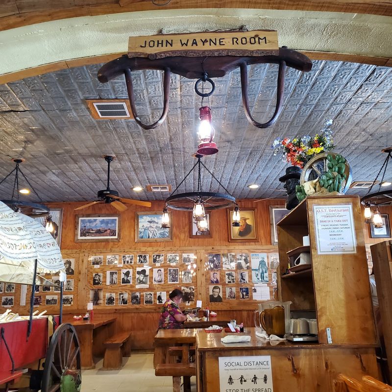 The Room Where John Wayne Watches Over Diners