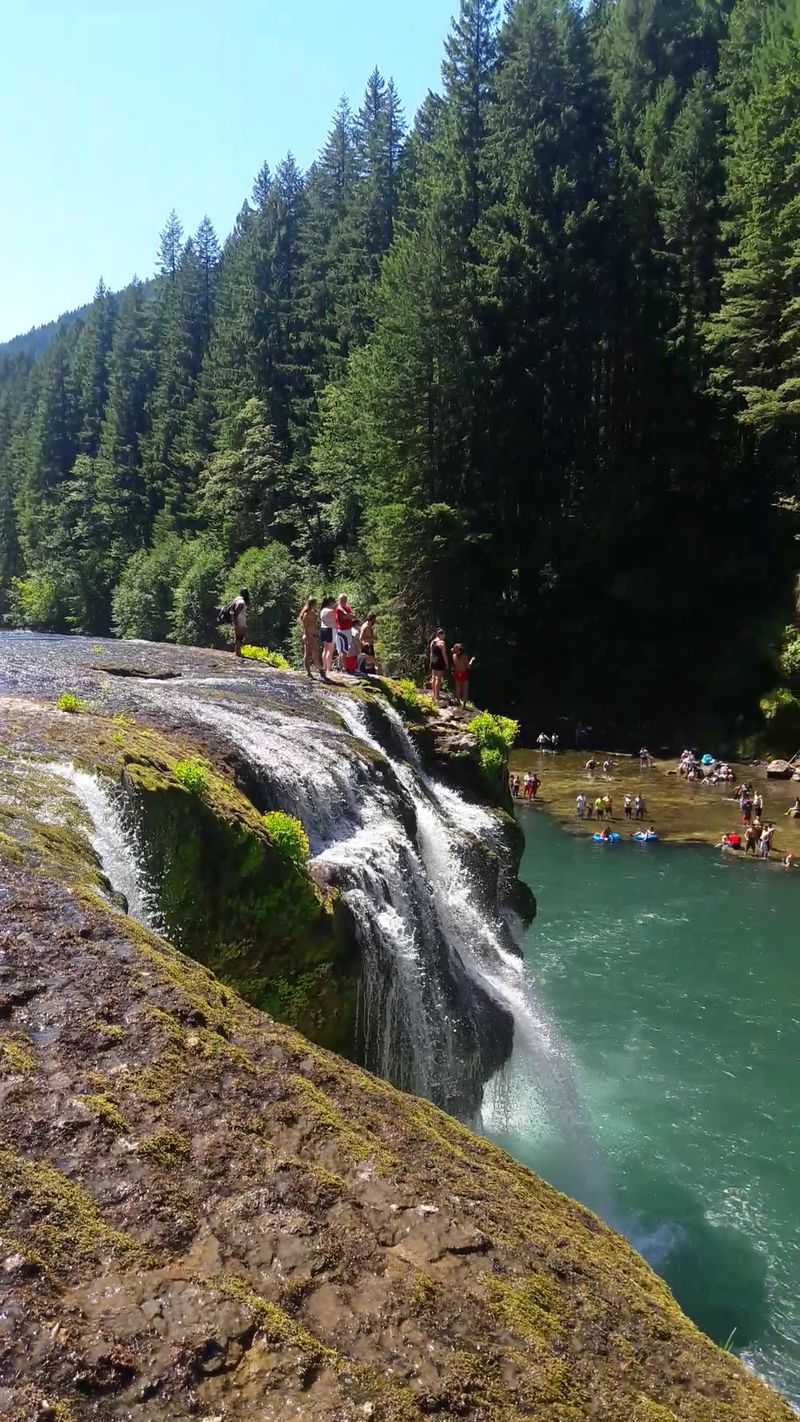 The Rugged Road That Guards the Falls