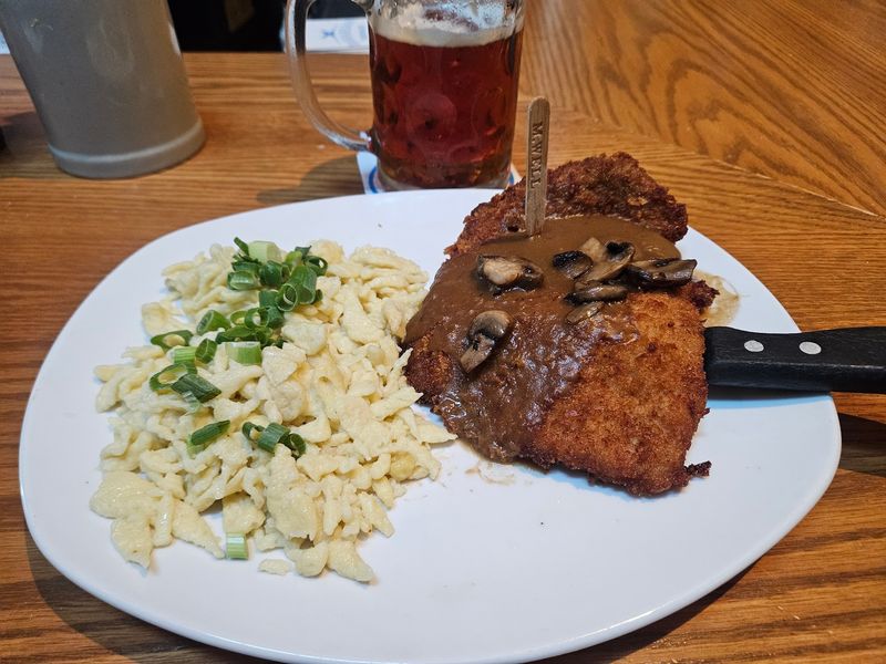 The Schnitzel That Anchors The Menu