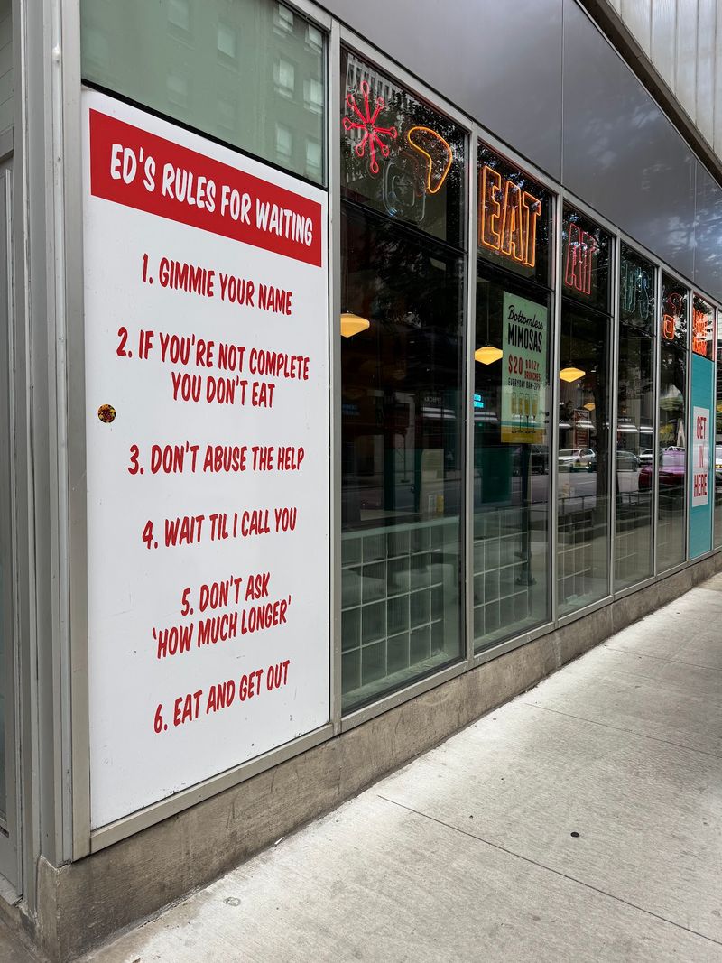 The Sign That Sets Expectations