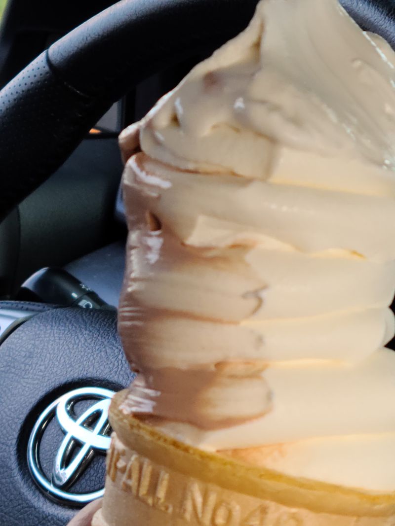 The Soft Serve Section of the Menu