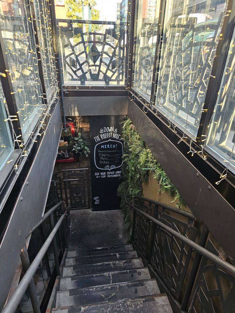 The Staircase That Disappears Into the Sidewalk