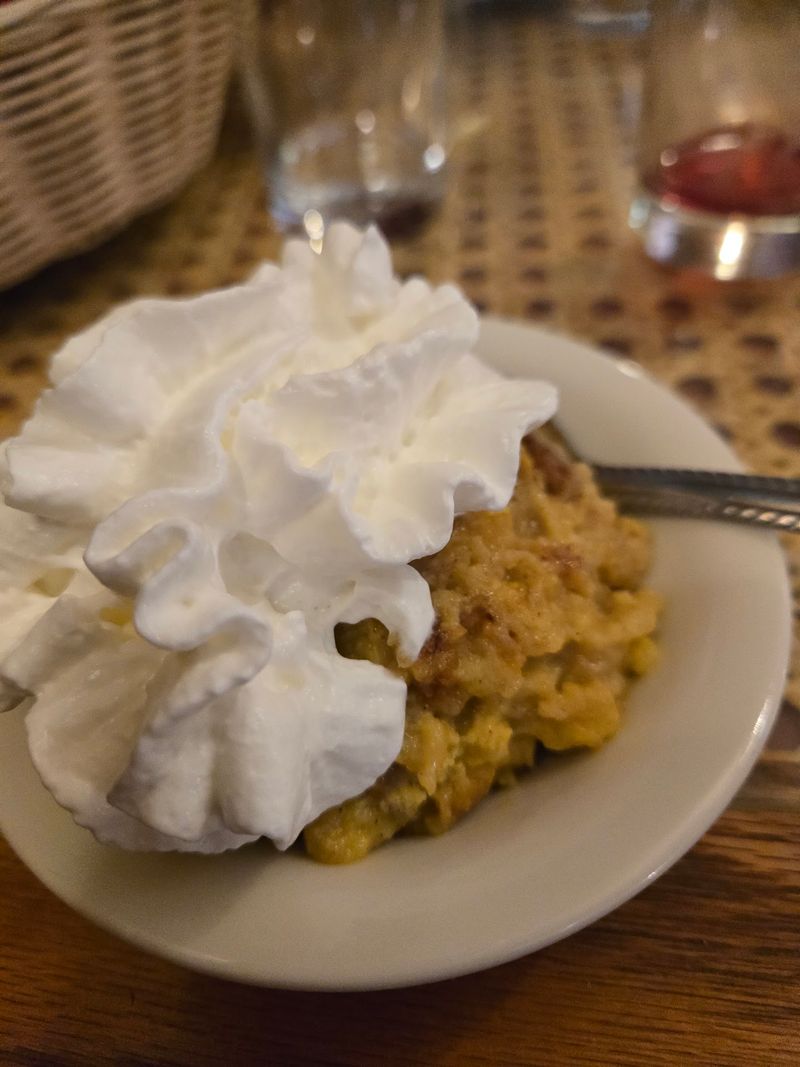 The Sweet Finish and a Standout Bread Pudding