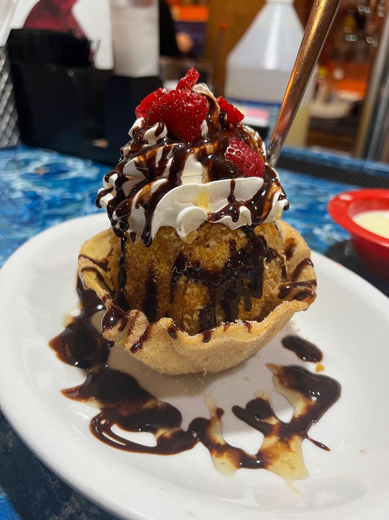 The Sweet Finish of Fried Ice Cream