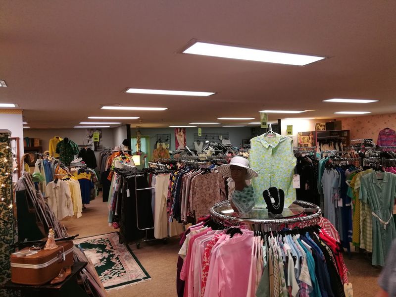 The Upstairs Vintage Clothing Room