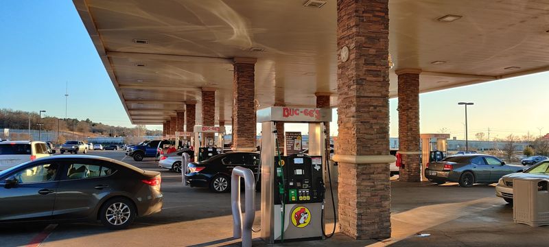 The Wall Of Gas Pumps That Slows Traffic The Wall Of Gas Pumps That Slows Traffic