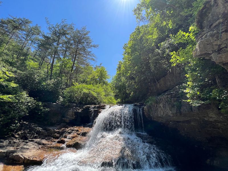 The Waterfall Waiting At The Top
