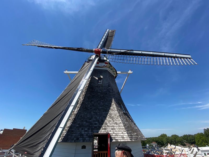 The Windmill That Still Grinds Grain The Windmill That Still Grinds Grain
