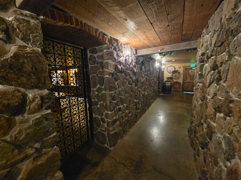 The Wine Cellar Down the Stone Steps