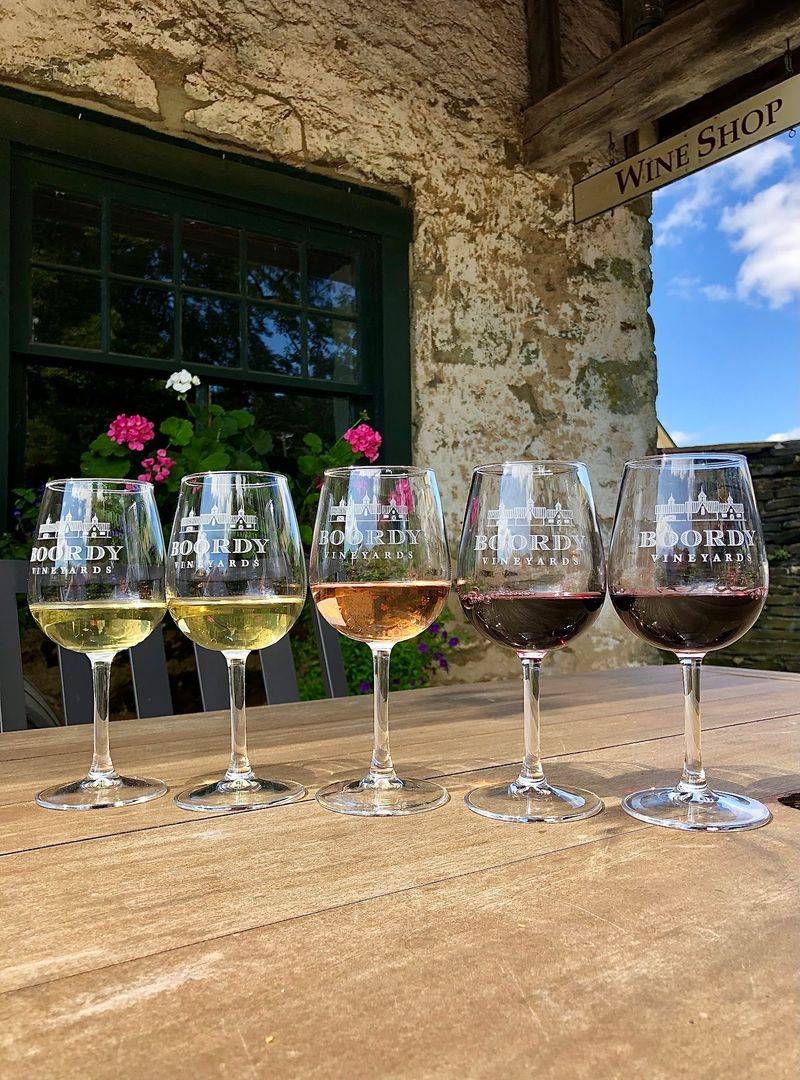 The Wine Flights and Local Pours