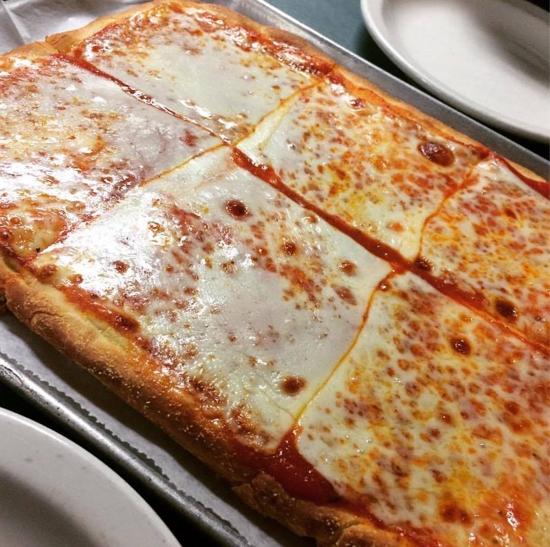 Tomato Pie and Square Pizza