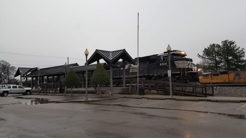 Trains Rolling Right Past The Window