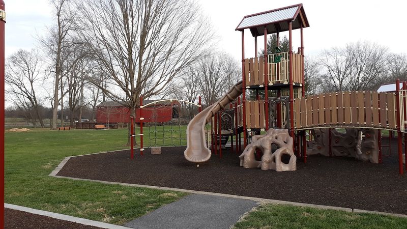 Two Playgrounds Built for Different Ages Two Playgrounds Built for Different Ages