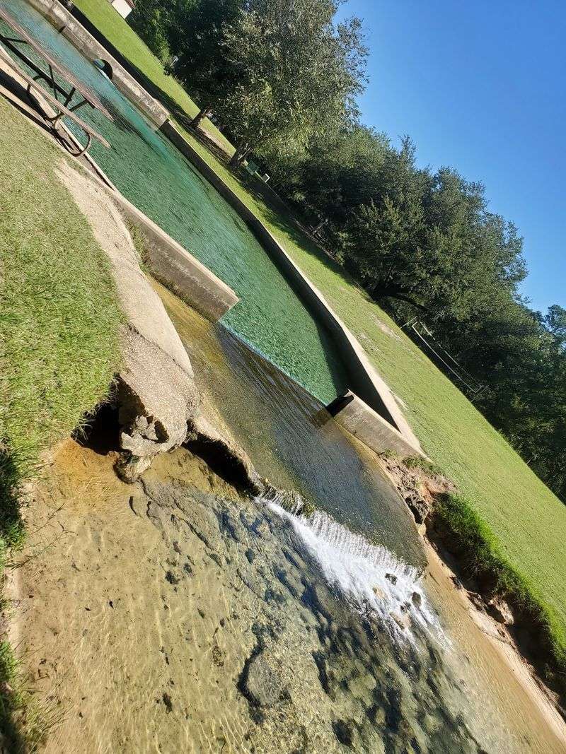 Two Spring Pools and a Playful Tunnel