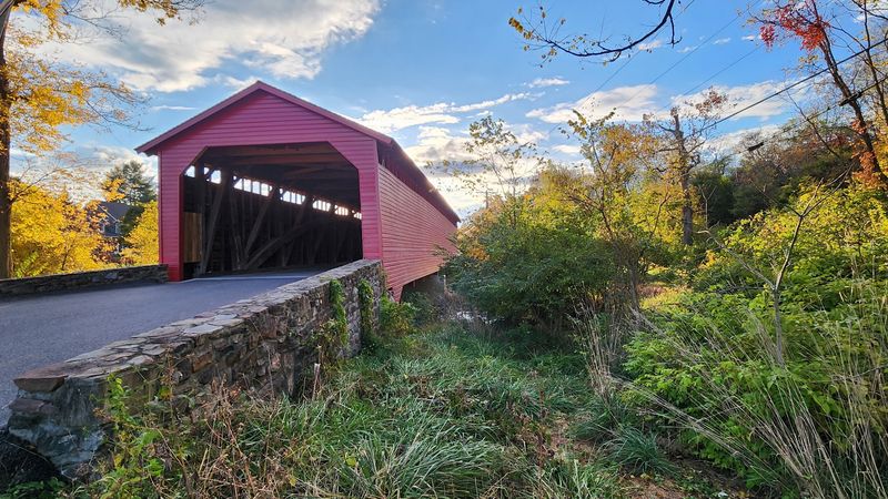 Utica Mills Covered Bridge, Frederick County Utica Mills Covered Bridge, Frederick County