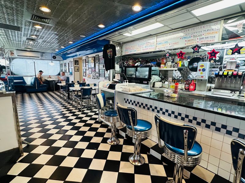 Vinyl Booths and a Pressed Tin Ceiling