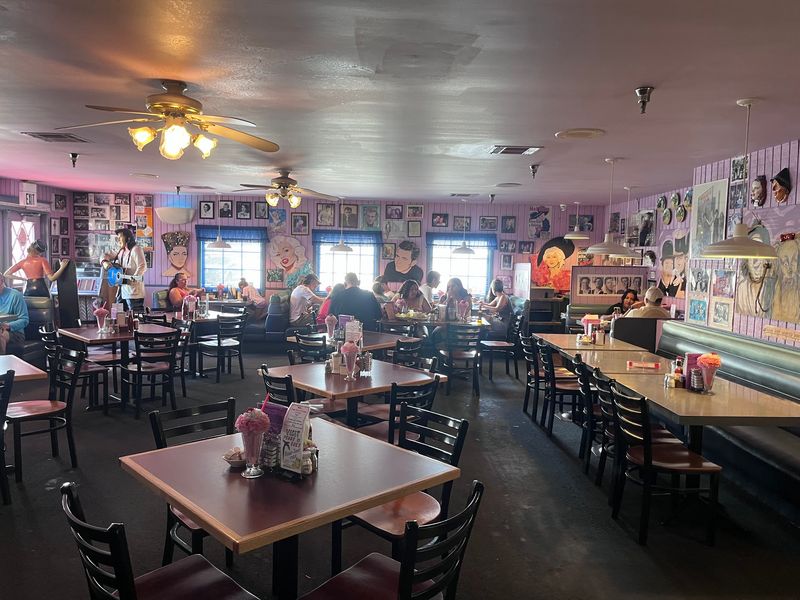 Walls Packed With Vintage Memorabilia