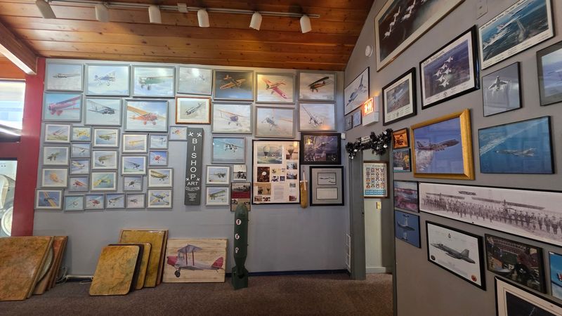 Walls That Read Like a Flight Museum