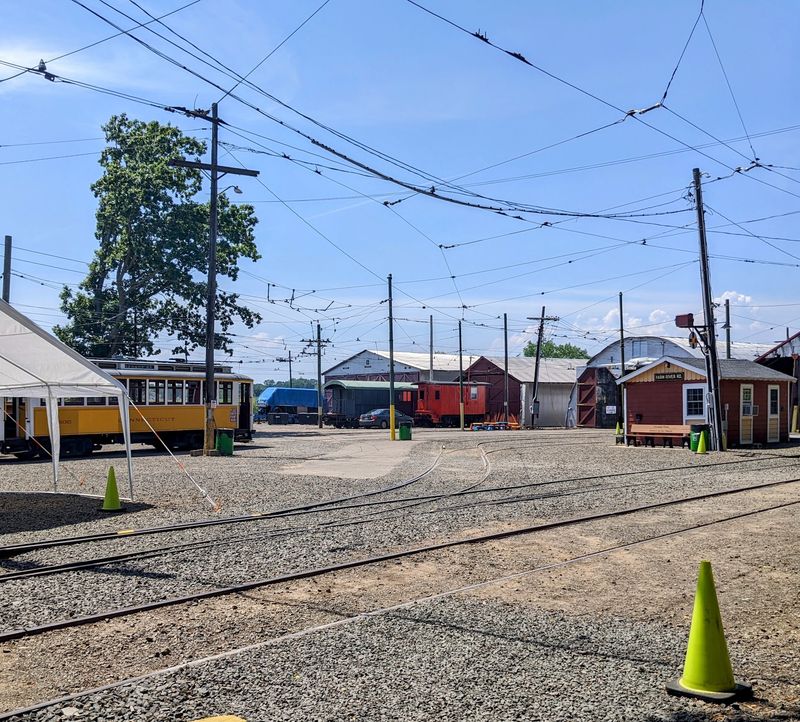 Wandering The Trolley Yard And Barns