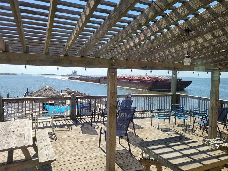 Watching Barges Roll By