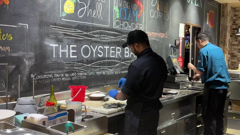 Watching The Cooks Work Their Magic