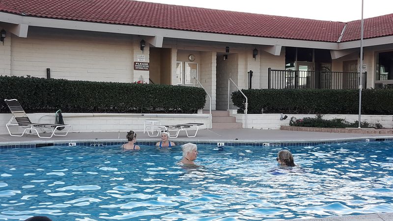 Water Classes and a Small Gym