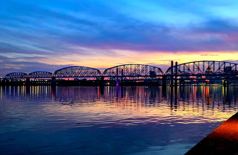 When The Bridge Lights Put On A Show
