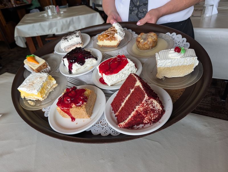 When The Dessert Tray Comes Calling