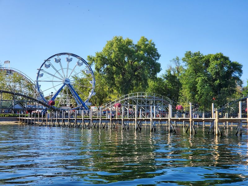 Where The Boardwalk Meets The Lake