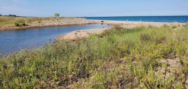 Where a River Almost Meets the Lake