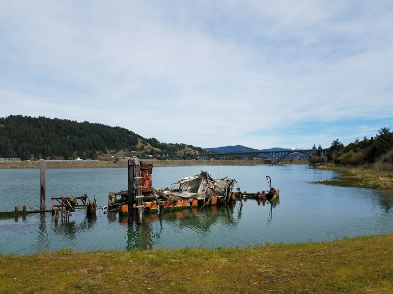 Where the Chetco River Meets the Sea