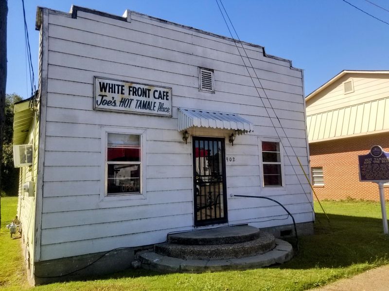 White Front Cafe Joe's Hot Tamale Place, Rosedale, MS