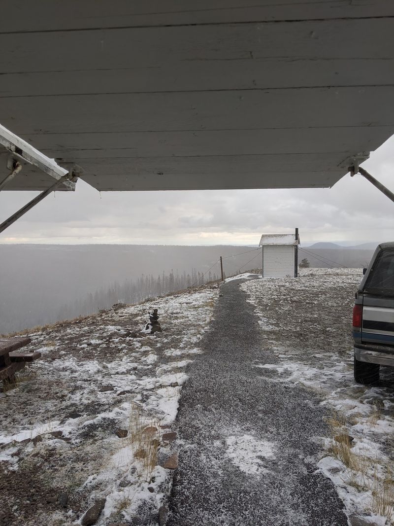 Wind, Cold, and Wild Weather at the Top