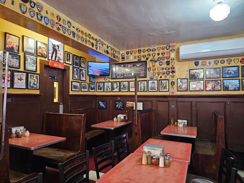 Wooden Benches, Portraits, and Plenty of Wall Space
