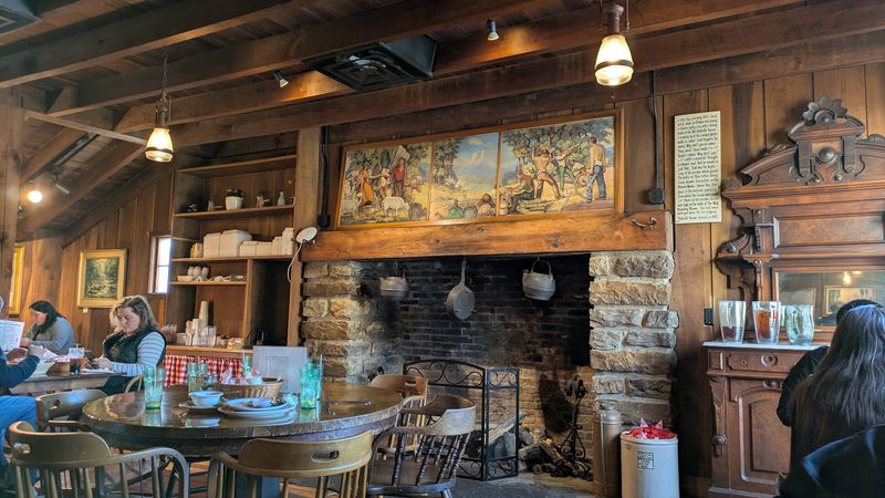 Wooden Walls, a Roaring Fireplace, and Old-Timey Charm Wooden Walls, a Roaring Fireplace, and Old-Timey Charm