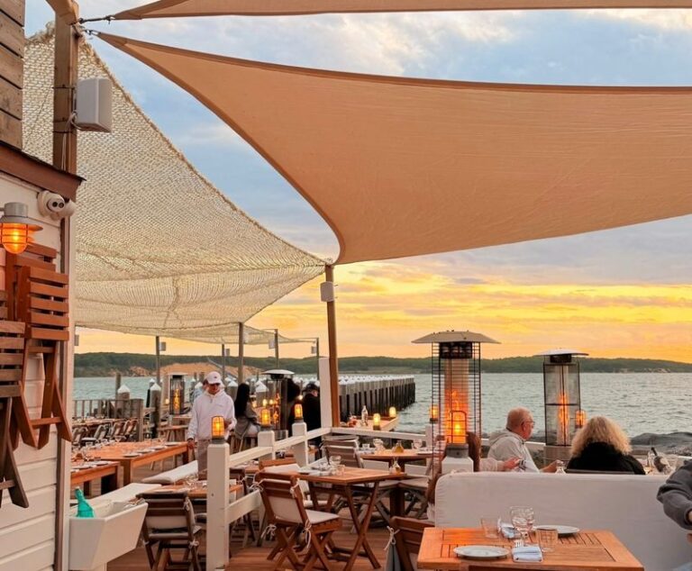 Duryea’s Lobster Deck In Montauk Serves Self-Serve Seafood With Sunset Views Over The Water