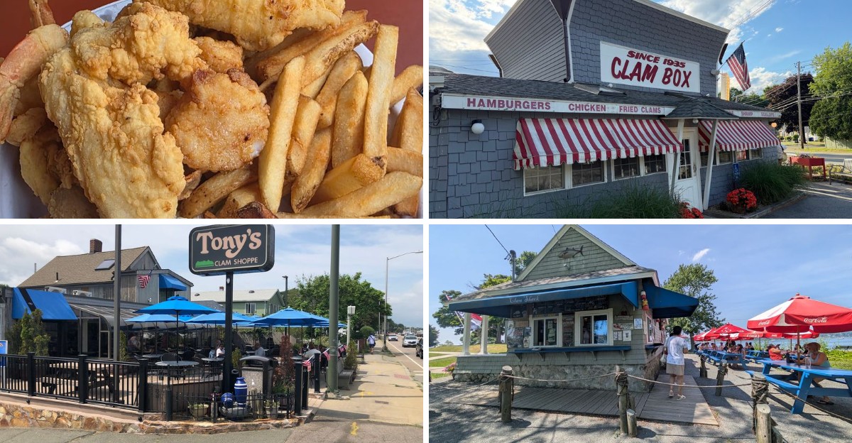 These 8 Massachusetts Seafood Spots Serve The Fried Whole-Belly Clams People Line Up For