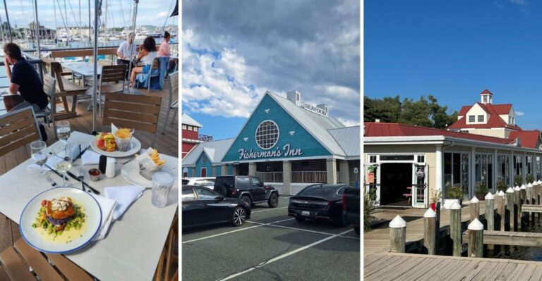 Marylanders Swear By The Chesapeake Rockfish At These 8 Waterfront Restaurants