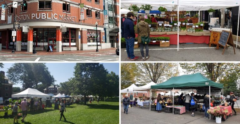 Weekend Regulars Crowd These 8 Massachusetts Farmers Markets For Just-Picked Produce And Warm Baked Bread