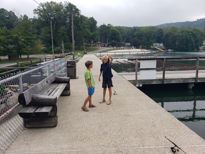 This Old-Fashioned New Jersey Lake Community Is A Year-Round Home Where Mornings Start With Fishing Off The Boardwalk