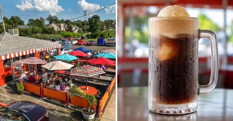 The Drive-In Era Never Left These 4 New Jersey Stands That Still Pour Root Beer Into Frosty Mugs