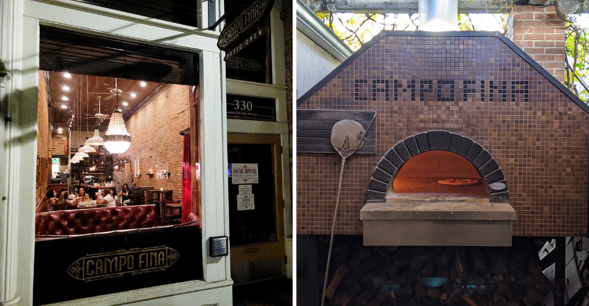 Folks Drive Deep Into Wine Country For The Wood-Fired Pizza At Campo Fina In Healdsburg